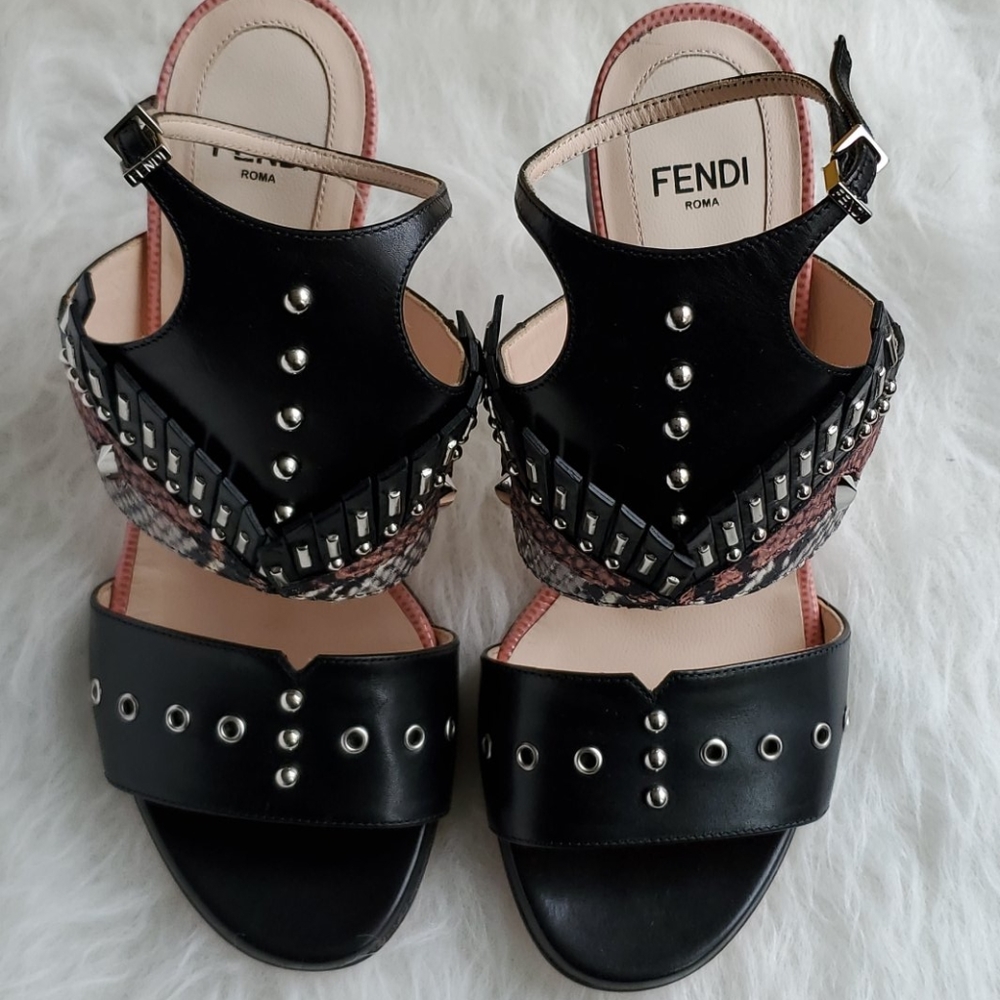 NWT FENDI Rocker Bug Sandal Collection - Picture 3 of 14